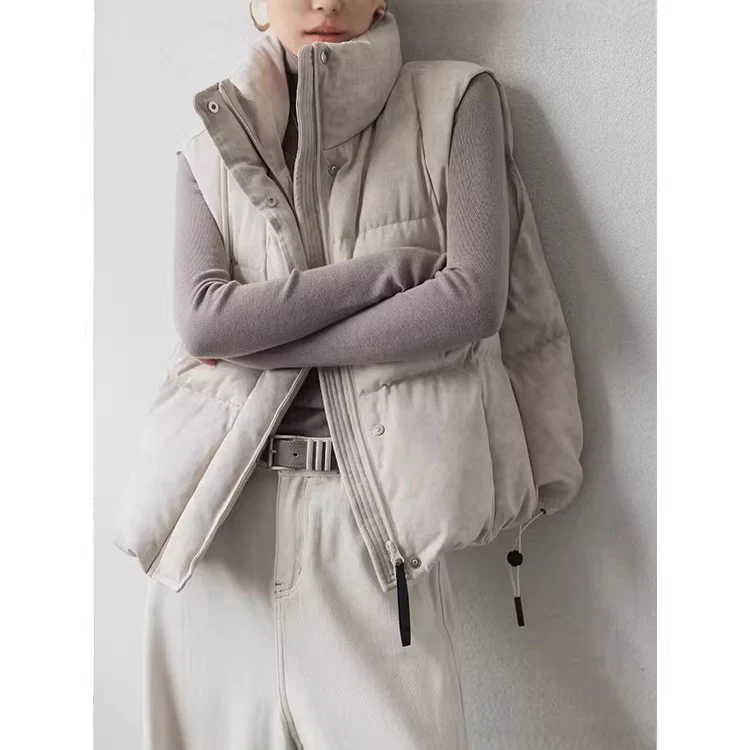 Damen Stylische gesteppte Weste Drune