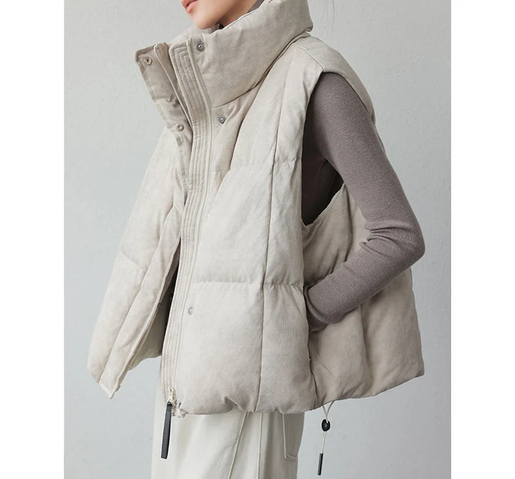 Damen Stylische gesteppte Weste Drune