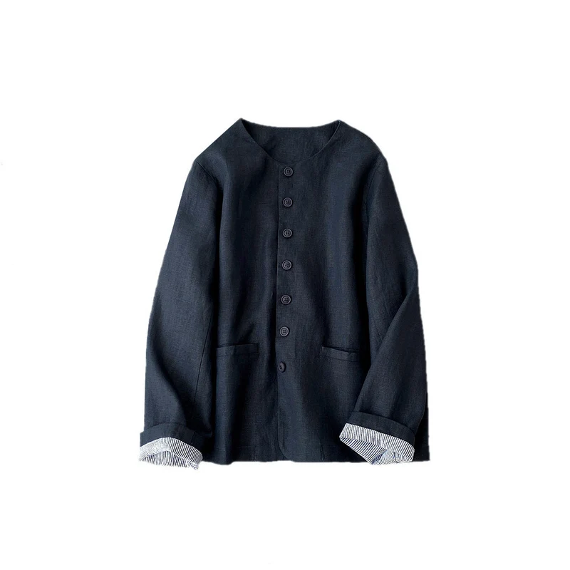 Damen Stilvolle Wickeljacke Drune