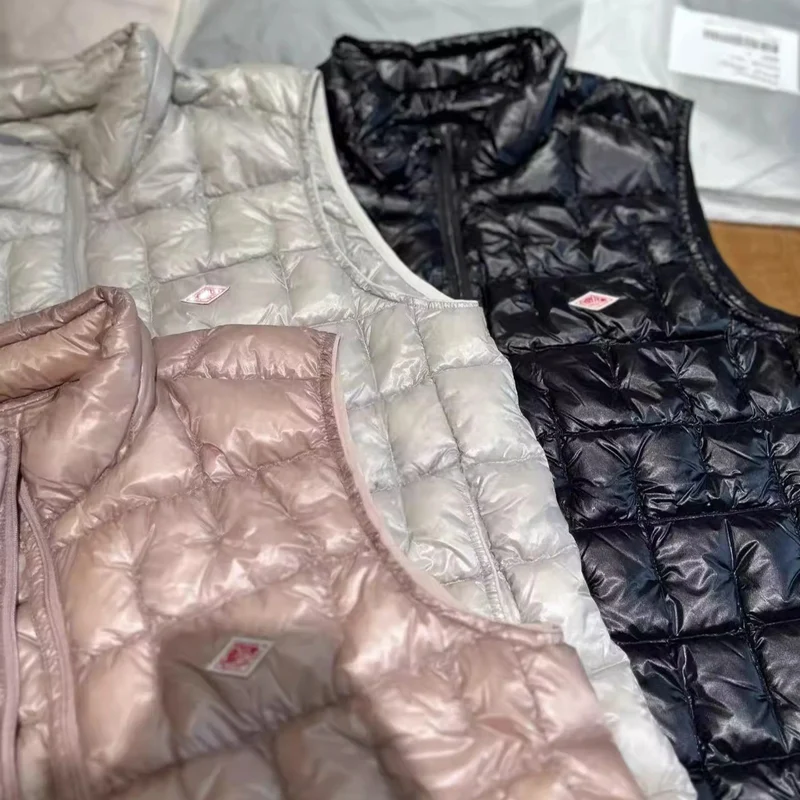 Damen Stilvolle Steppjacke mit hohem Kragen Drune