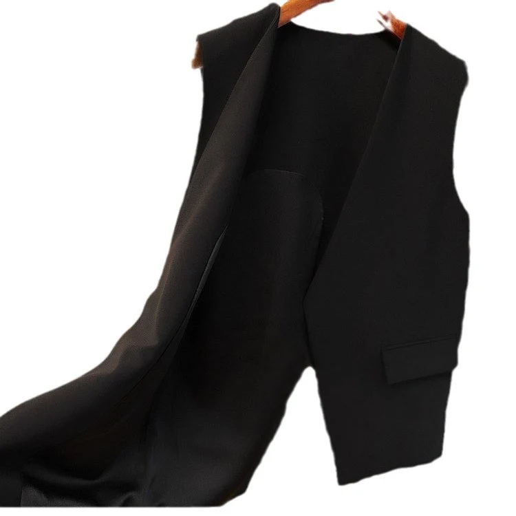 Damen Stilvolle ärmellose Blazer-Weste Drune 1789269052