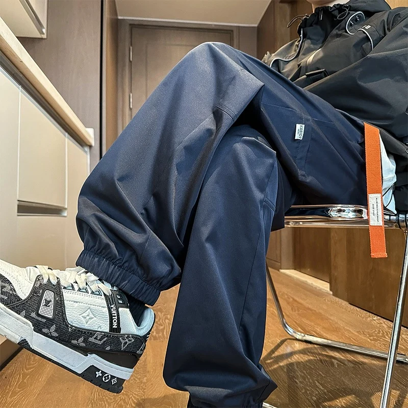 Herren Wasserabweisende Tech-Jogginghose mit elastischem Saum, Kordelzug und robusten Nähten Drune