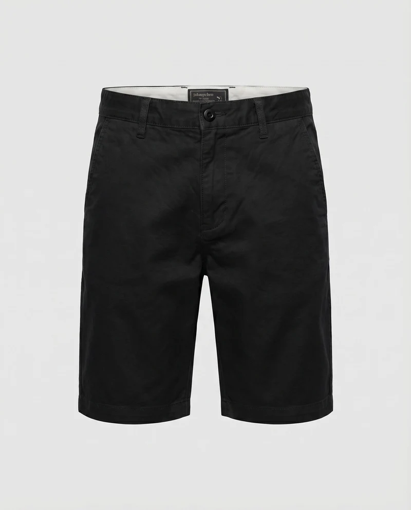 Herren Chino-Shorts Gerades Bein Seitliche Taschen