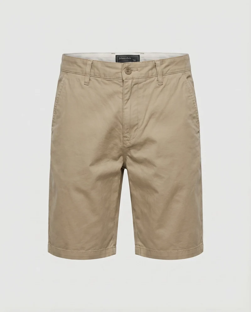 Herren Chino-Shorts Gerades Bein Seitliche Taschen