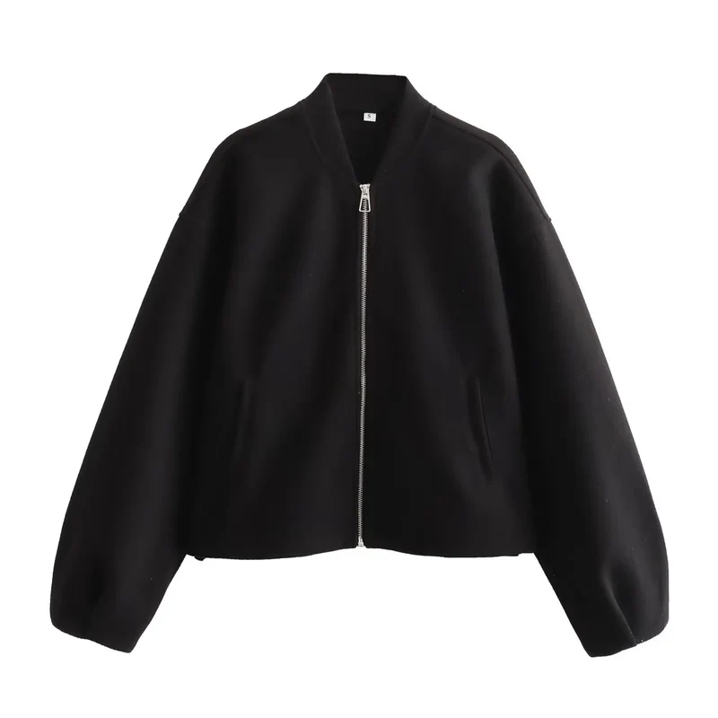 Damen Fleecejacke mit modernem Stehkragen und praktischen Taschen Drune