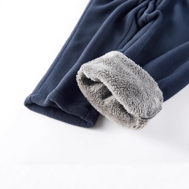Herren Thermo‑Fleecehose mit hochfloriger Sherpa‑Innenfütterung und Reißverschlusstaschen Drune