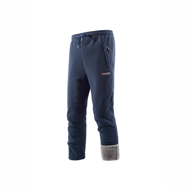 Herren Thermo‑Fleecehose mit hochfloriger Sherpa‑Innenfütterung und Reißverschlusstaschen Drune