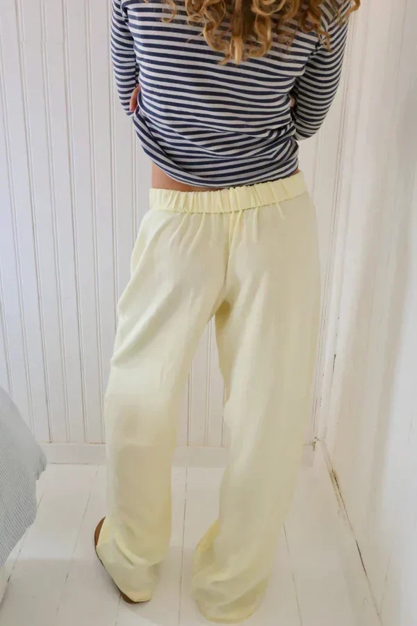 Drune | Loose fit Gestreift Elastisch Taille Hose