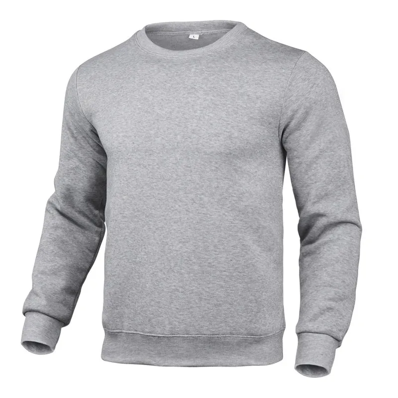 Herren Komfortabler Rundhals-Pullover aus hochwertigem Baumwollmix Drune