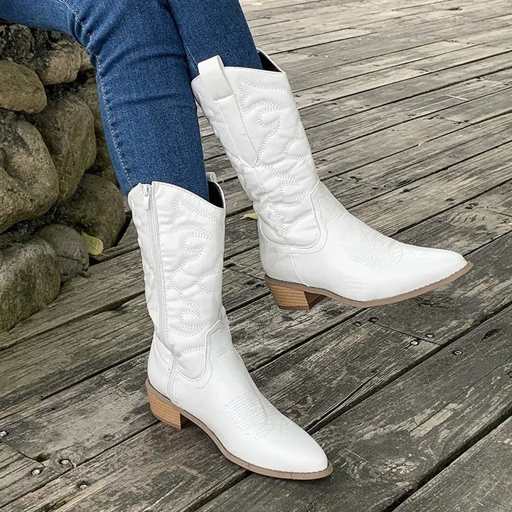 Drune | klassische stiefel im cowboy-stil