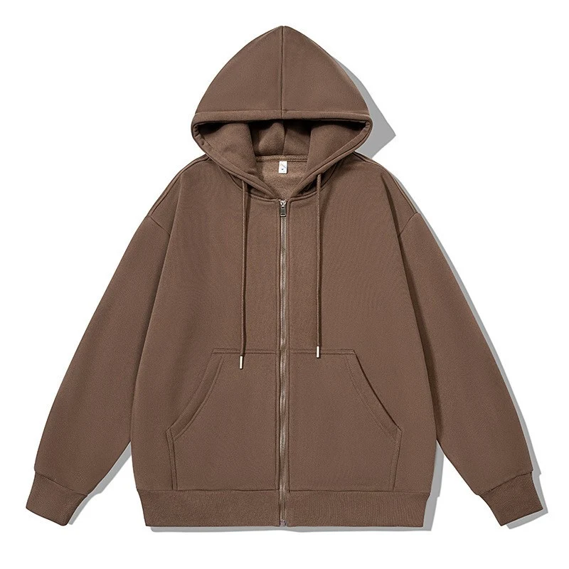 Damen Zip-Hoodie mit praktischen Taschen und weichem Innenfutter Drune