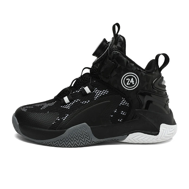 Unisex High-Top Basketball-Sneaker mit Drehverschluss und atmungsaktivem Mesh Drune