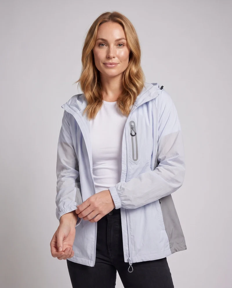 Damen Funktionsjacke mit winddichtem Design und praktischen Taschen Drune