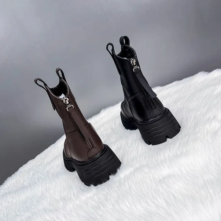 Damen Modische Chelsea-Boots Drune
