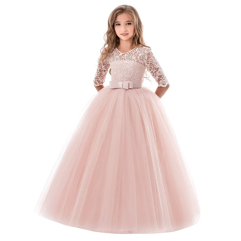 Damen Prinzessinnenkleid mit Spitzenoberteil und Tüllrock Drune