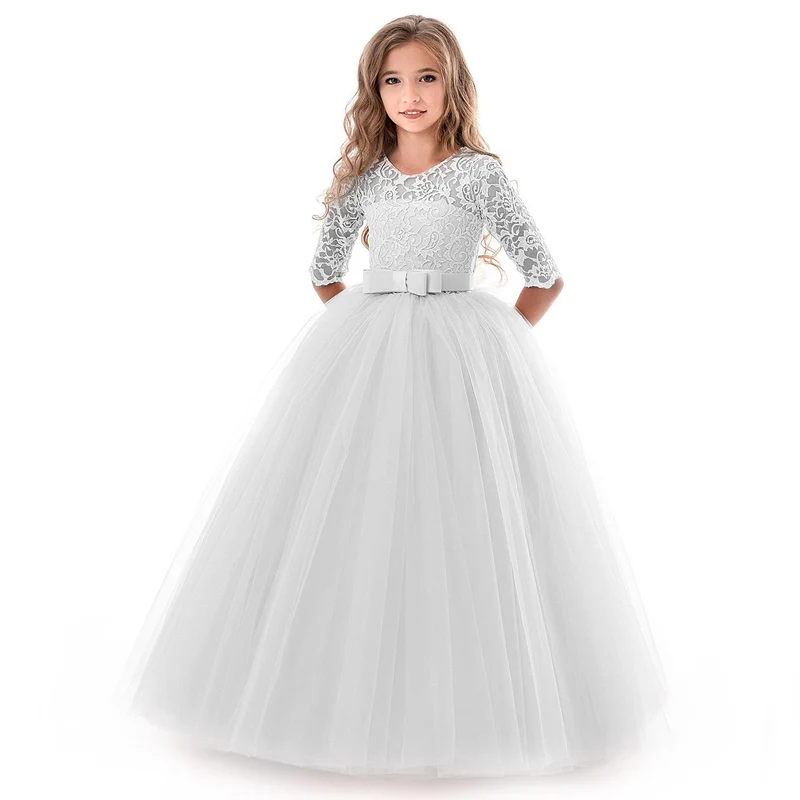 Damen Prinzessinnenkleid mit Spitzenoberteil und Tüllrock Drune