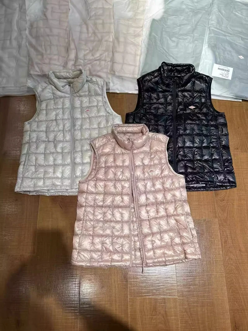 Damen leichte gesteppte Steppjacke mit hohem Stehkragen und Reißverschluss Drune