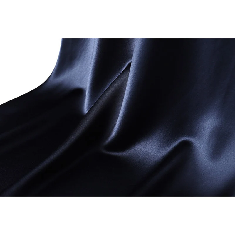 Damen Langer Satin-Maxirock im Bias-Cut mit taillenhoher Passform und fließender A‑Linie Drune
