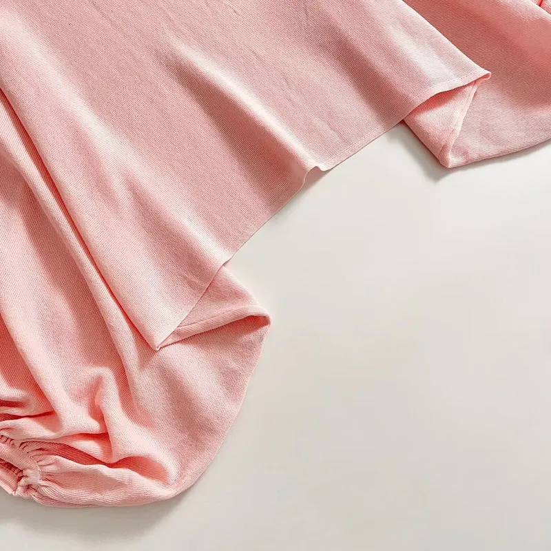 Damen Oversize-Poncho mit Fledermausärmeln und gerafftem Saum Drune