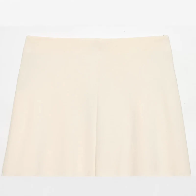 Damen Midirock mit Knotendetail und A-Linien-Schnitt Drune