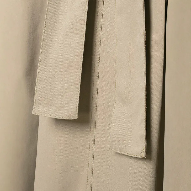 Damen Midirock mit hoher Taille, weitem Godet-Schnitt und Bindegürtel Drune