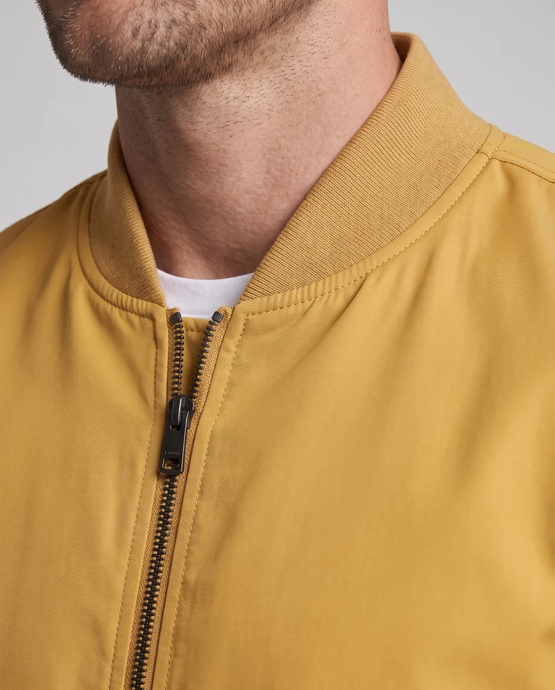 Herren Pilot Style Flug-Bomberjacke mit Armfach und Rippbündchen Drune