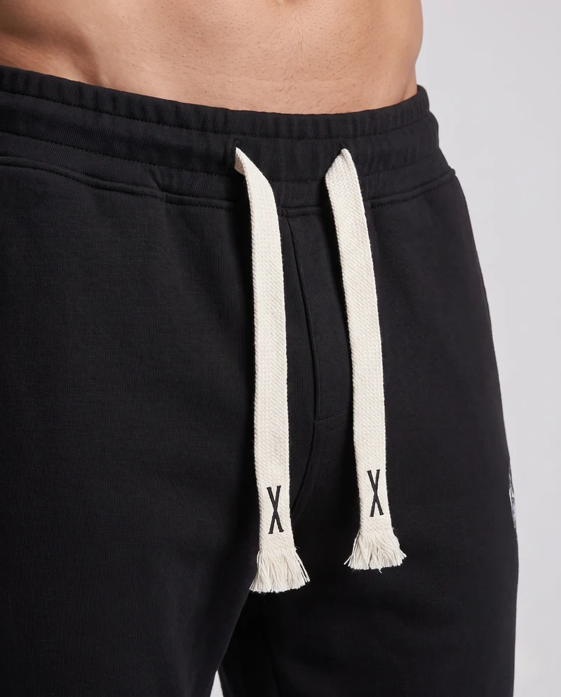 Herren Fleece Jogginghose mit Futter, Kordelzug, elastischen Bündchen und Astronauten Druck Drune