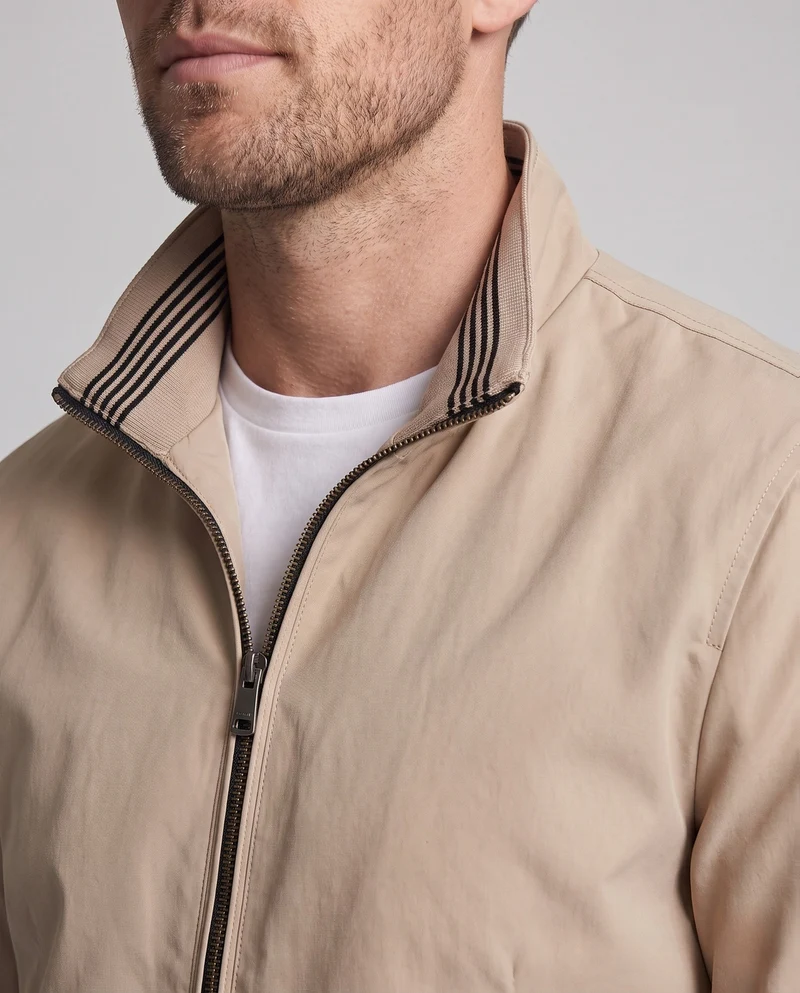 Herren gepolsterte Bomberjacke mit warmem Teddy-Futter und elastischen Rippbündchen Drune