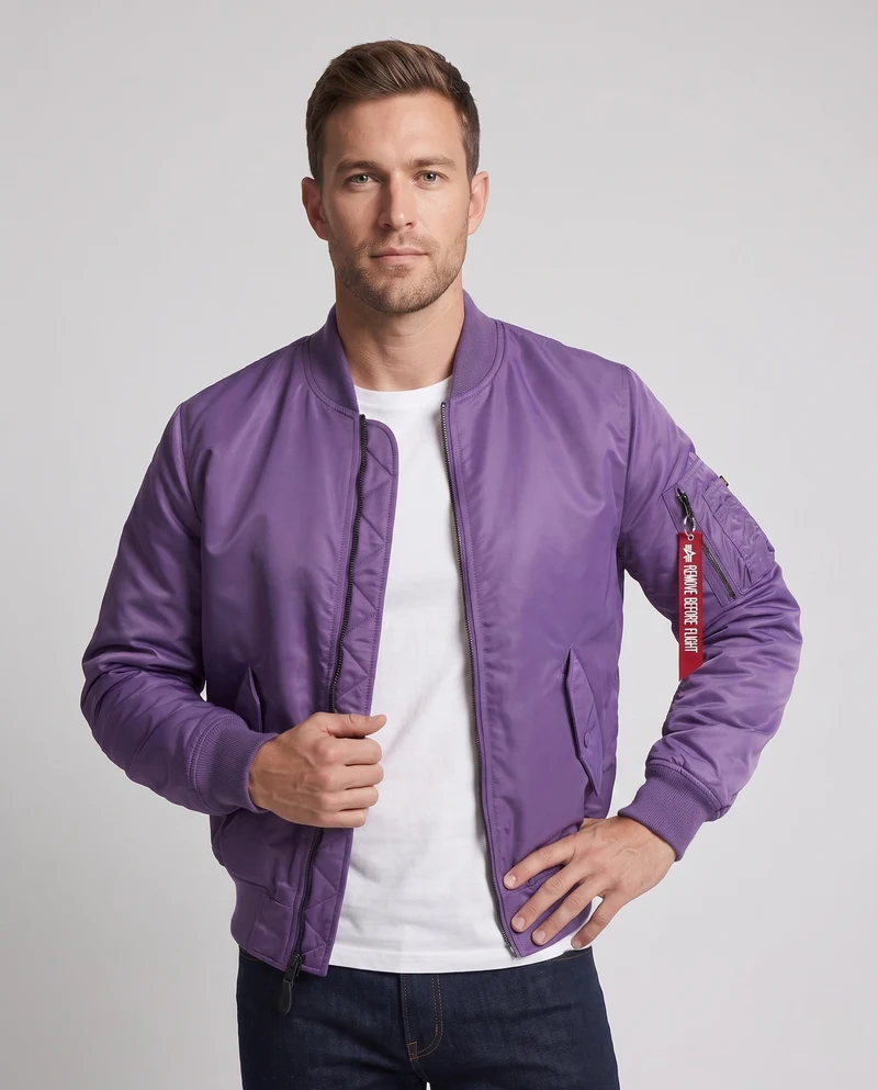 Herren gepolsterte Flieger Bomber mit gesteppter Thermo-Auskleidung Drune
