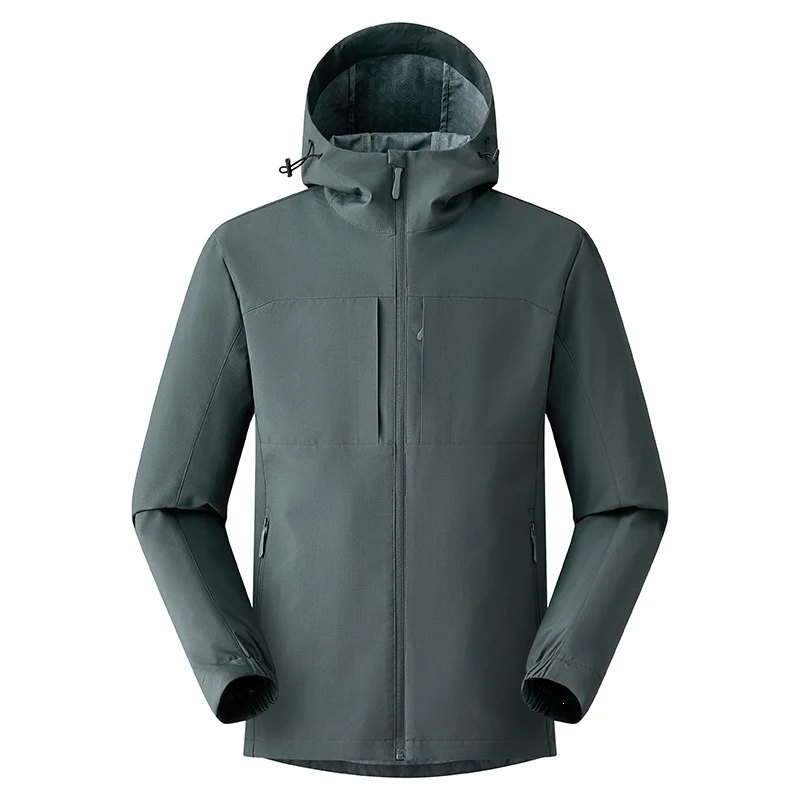 Herren Leichte Allround‑Softshelljacke mit thermoregulierender Membran, ergonomischem Schnitt & verdeckter Brusttasche Drune