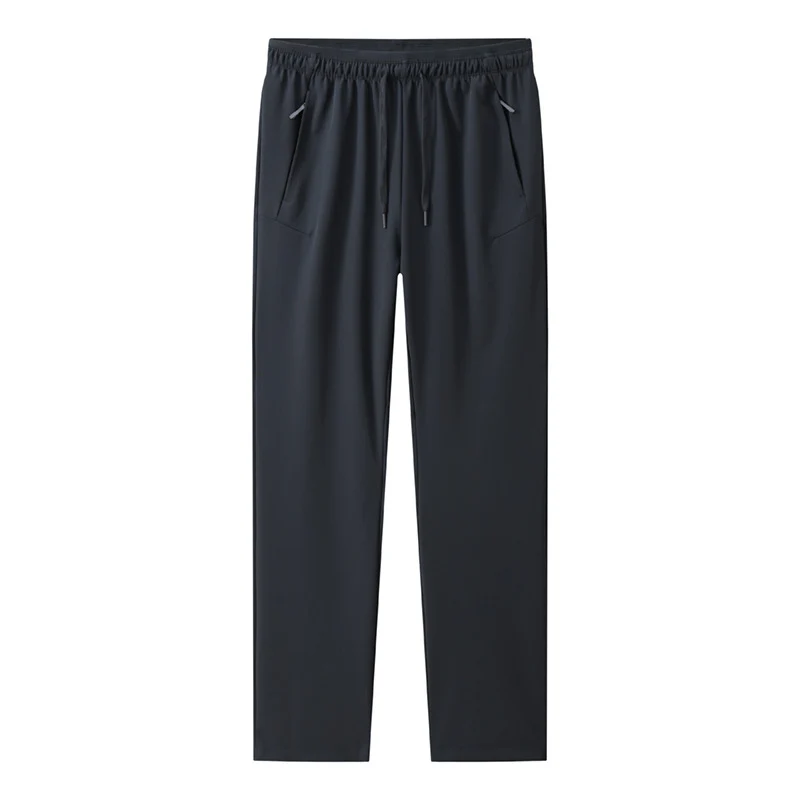 Herren Konische Travel-Jogginghose aus Funktionsjersey mit Elastbund, Kordelzug & verdeckten Reißverschlusstaschen Drune