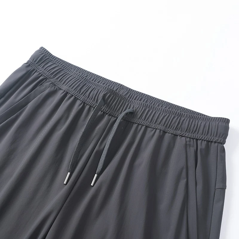 Herren Komfort-Freizeithose mit elastischem Bund, Kordelzug & geradem Bein Drune