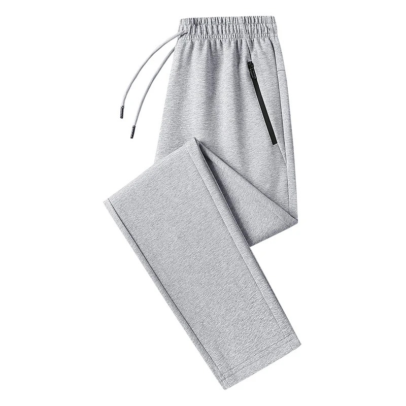 Herren Jogginghose mit geradem Bein, elastischem Bund & Reißverschlusstasche Drune