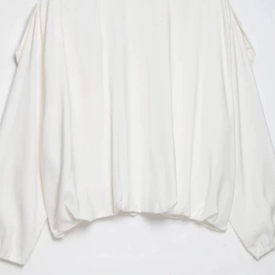 Damen Kurz geschnittener Boxy‑Blouson mit hohem Stehkragen und überschnittenen Ärmeln Drune
