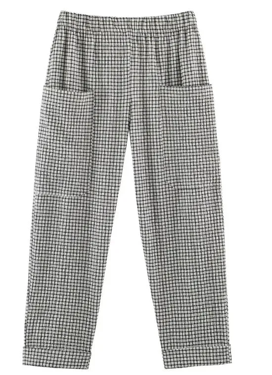 Damen Hochtaillierte Culotte-Hose mit weitem Bein und dekorativem Taillengürtel Drune