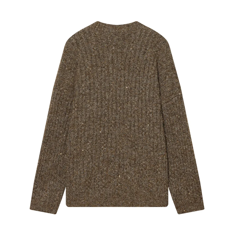Damen Grobstrick‑Cardigan mit Zierknöpfen Drune