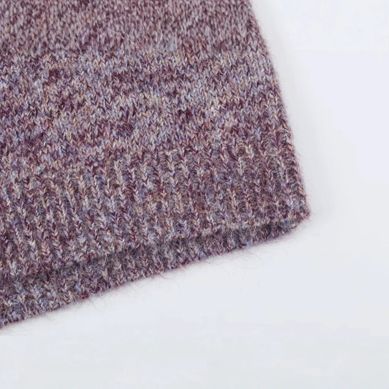 Damen Grobstrick‑Cardigan im Oversize‑Look mit hohem Rippkragen und Knopfleiste Drune