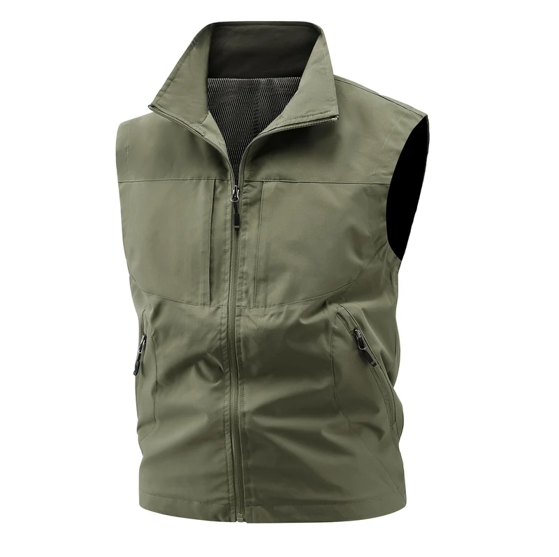 Damen atmungsaktive Softshell-Weste mit Stehkragen und taillierter Schnittführung Drune