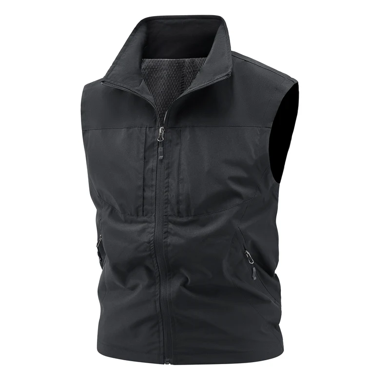 Damen atmungsaktive Softshell-Weste mit Stehkragen und taillierter Schnittführung Drune