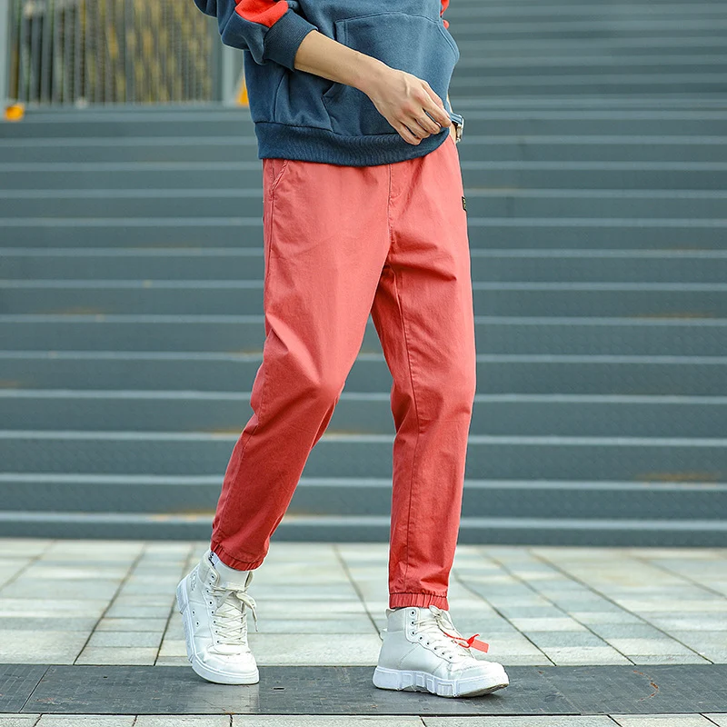 Herren Cargohose im Camouflage-Look mit elastischem Bund und Kordelzug Drune