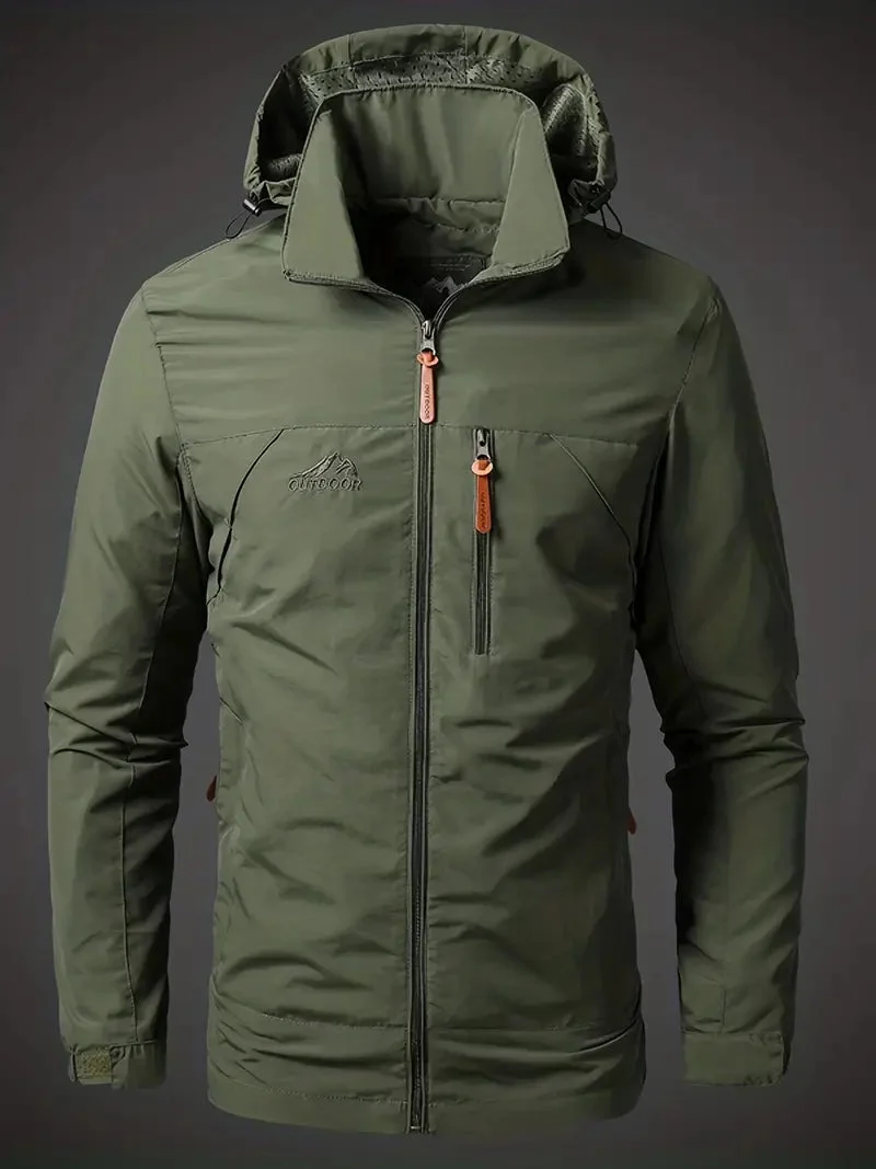 Drune | Wasserdichte Regenjacke für Herren - Funktional & Stilvoll