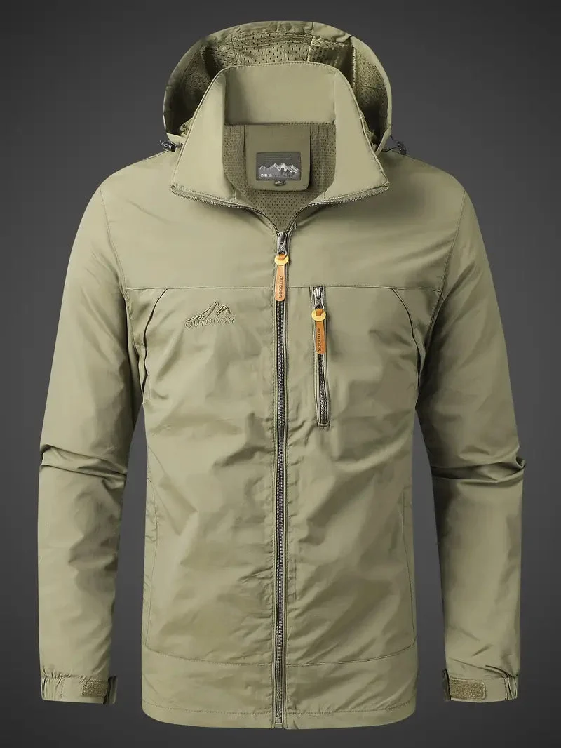 Drune | Wasserdichte Regenjacke für Herren - Funktional & Stilvoll
