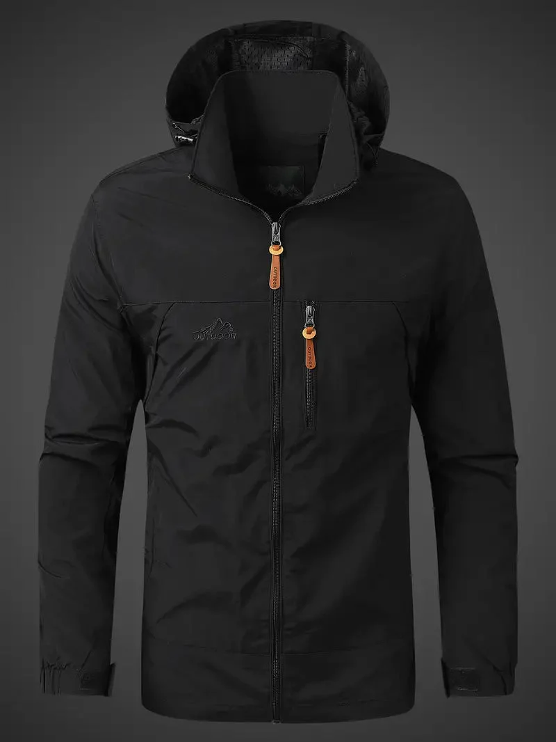 Drune | Wasserdichte Regenjacke für Herren - Funktional & Stilvoll