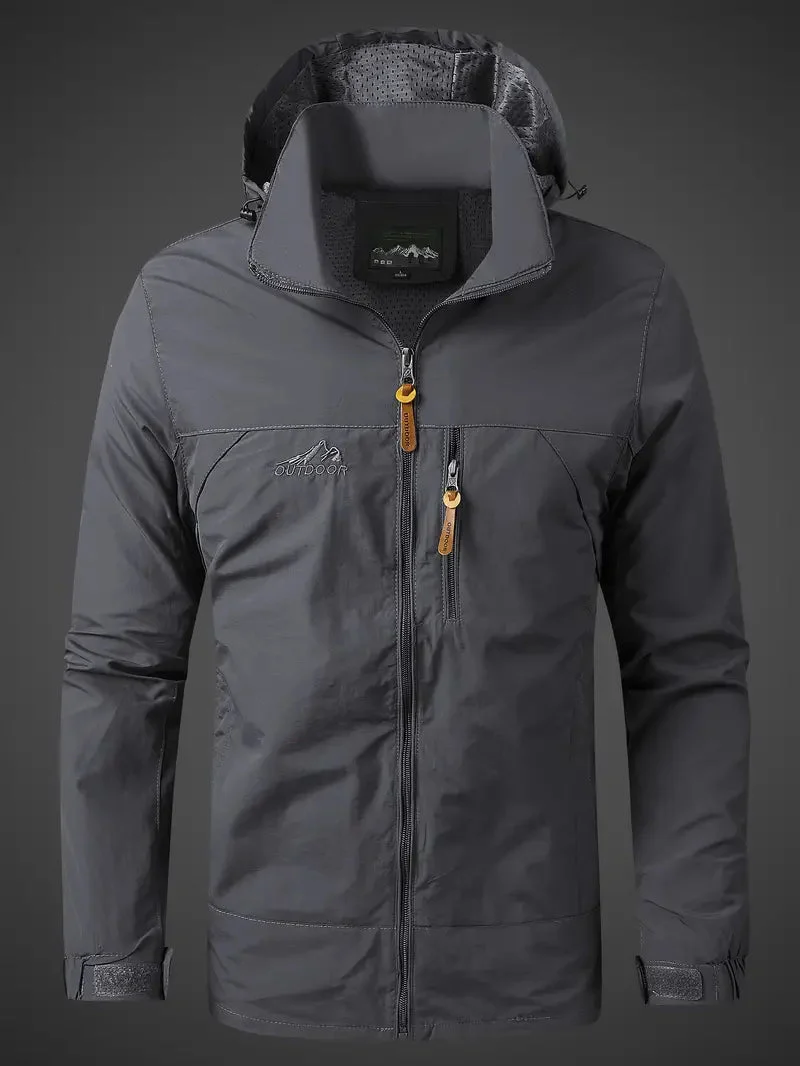 Drune | Wasserdichte Regenjacke für Herren - Funktional & Stilvoll