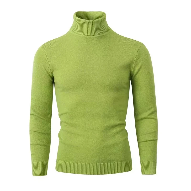 Herren modischer Rollkragenpullover aus feiner Merinowolle Drune