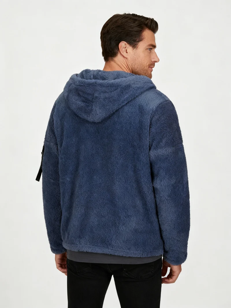 Schwere Fleece Winterjacke | Drune