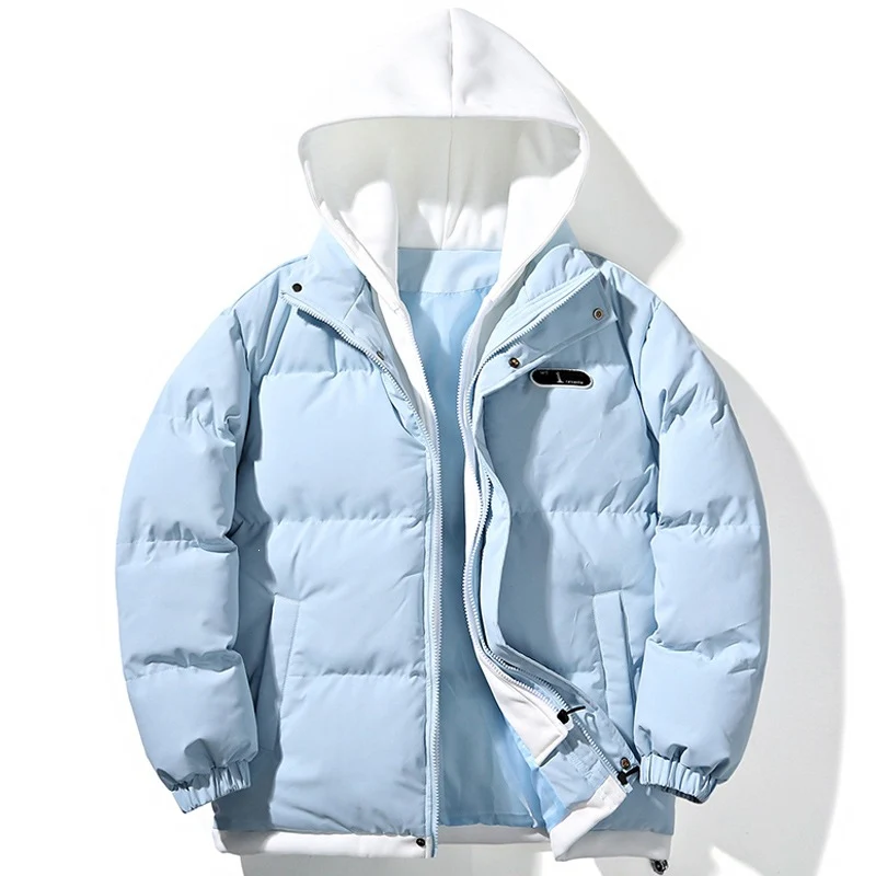Damen Gepolsterte Oversize-Steppjacke mit Kapuze, Kordelzug & elastischen Bündchen Drune
