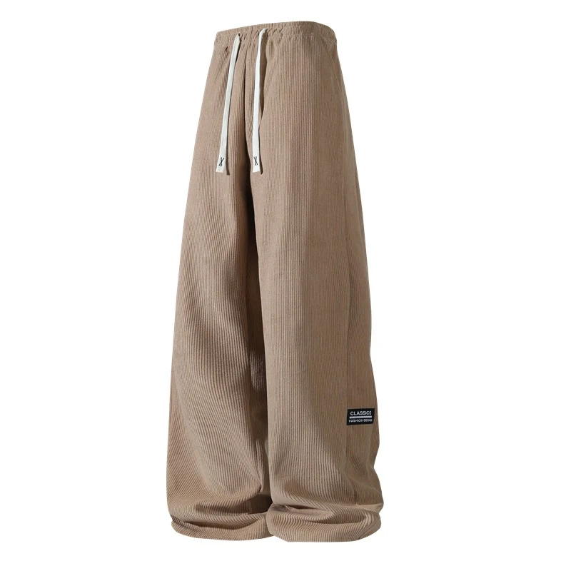 Damen Gefütterte Cord-Jogginghose mit Teddyfutter, Kordelzugbund & Seitentaschen Drune