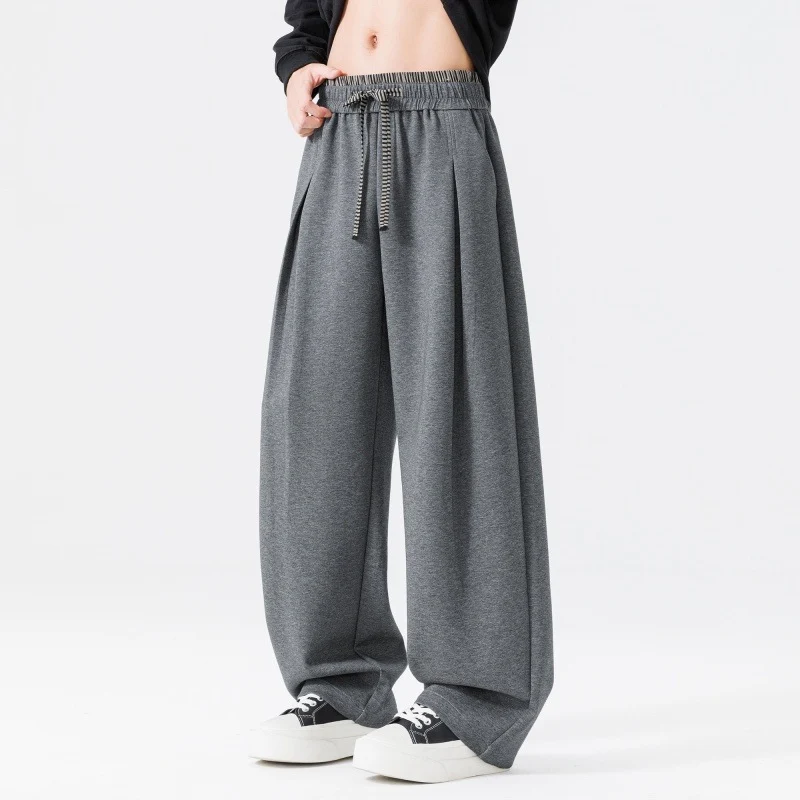 Damen Extrabreite Lounge-Sweathose mit Tunnelzug, Ballonbeinen & eingearbeiteten Seitentaschen Drune