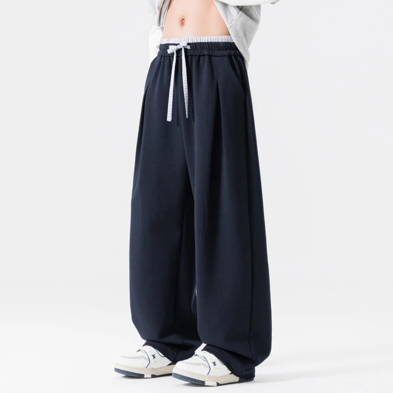 Damen Extrabreite Lounge-Sweathose mit Tunnelzug, Ballonbeinen & eingearbeiteten Seitentaschen Drune
